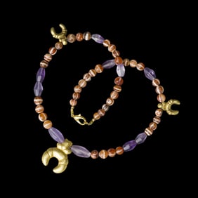 Ancient Roman-Egyptian Jewelry Necklace