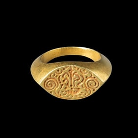 Gold ring, Burma, Pyu culture, 9th–11th century AD