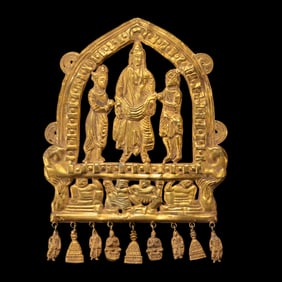 Achaemenid period ancient Persian culture pure gold ornaments