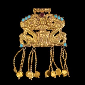 Achaemenid period ancient Persian culture pure gold ornaments
