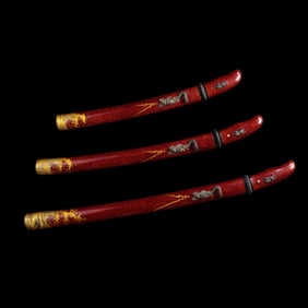 A set of Japanese swords