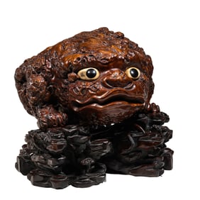 Chinese Qing Dynasty rosewood ornaments