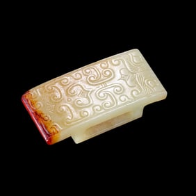 Chinese Han Dynasty Jade Sword Ornament