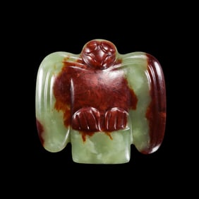 Jade Owl of the Hongshan Culture during the Hongshan Period of China
