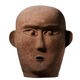 Hongshan Culture Pottery Head of China's Hongshan Period