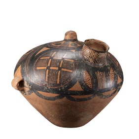 Painted pottery jars of Majiayao culture during the Neolithic period in China