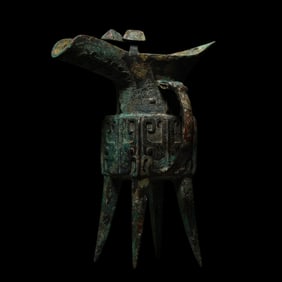 Bronze Jue Cup from the Shang and Zhou Dynasties