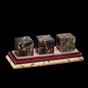 A group of Shoushan stone seals from the Qing Dynasty, China