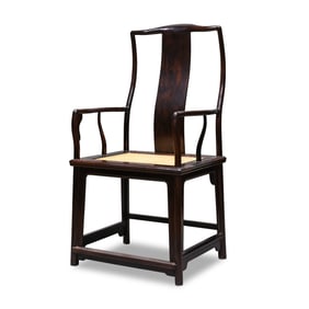 Chinese Qing Dynasty rosewood armchair