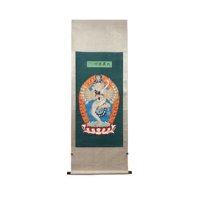 Buddha statue - Zhang Daqian