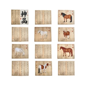 Horse Album Page - Ai Qimeng