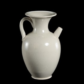 White porcelain teapot from Gongxian kiln, Tang Dynasty, China