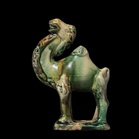Chinese Tang Dynasty tri-colored camel