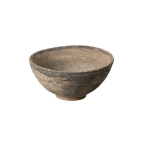 Gray Pottery Bowl