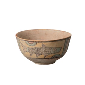 Painted Pottery Bowl