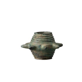 Bronze Radiating Ornament (Possible Chariot Fitting or Solar Symbol)