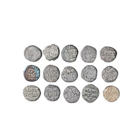 Set of Fifteen Ancient Silver Coins