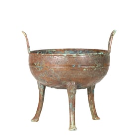 Bronze Tripod Ding, Western Zhou Dynasty