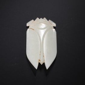 Han Dynasty Hetian Jade Cicada