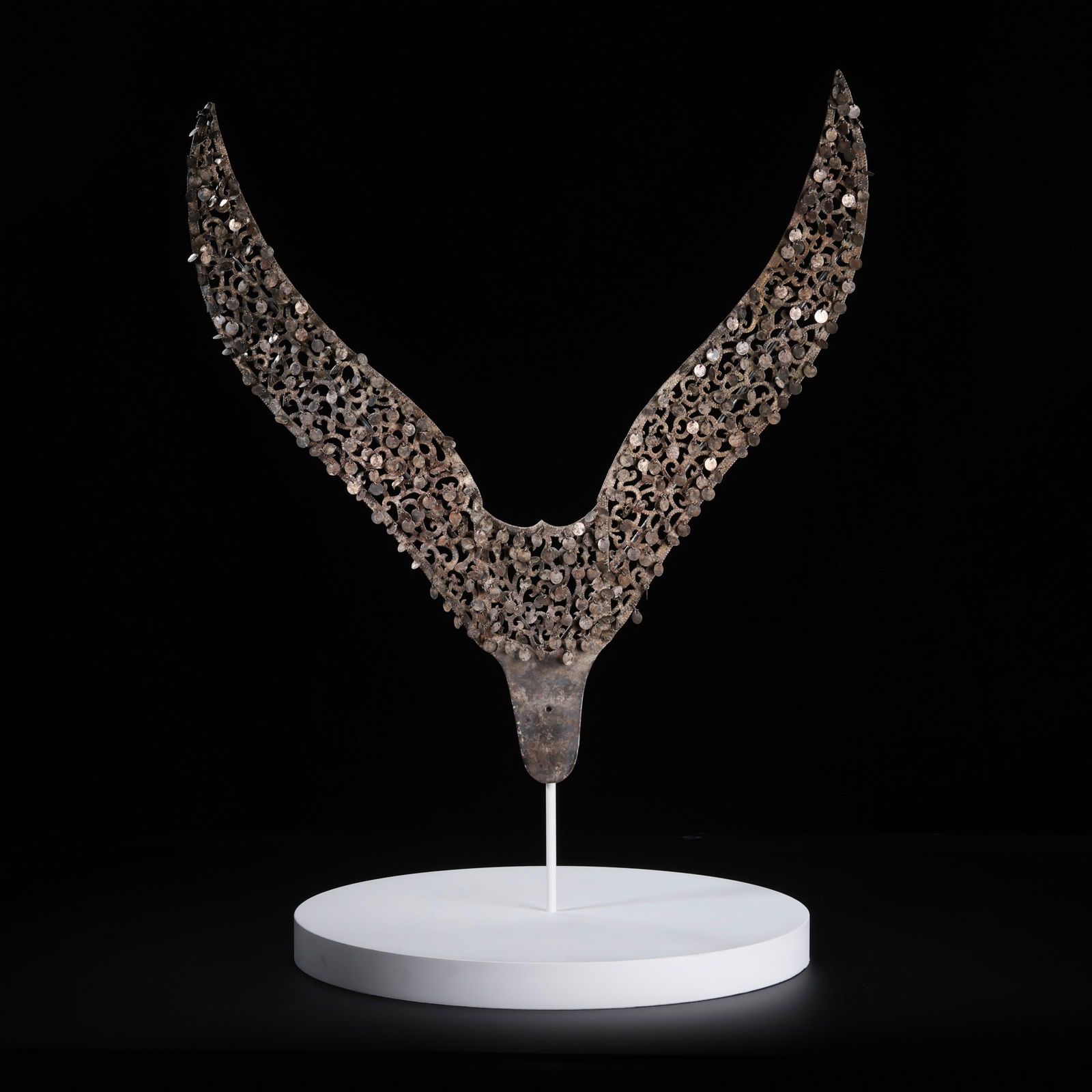 Silver Headdress Ornament, Silla Kingdom, Korea (1 of 13)