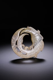 Jade Fish-Shaped Pendant, Shijiahe Culture