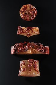 Red Agate Sword Ornaments