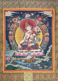 Qing Dynasty Kesi Thangka “White Tara