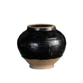 Black-Glazed Jar, Cizhou Ware, Song Dynasty