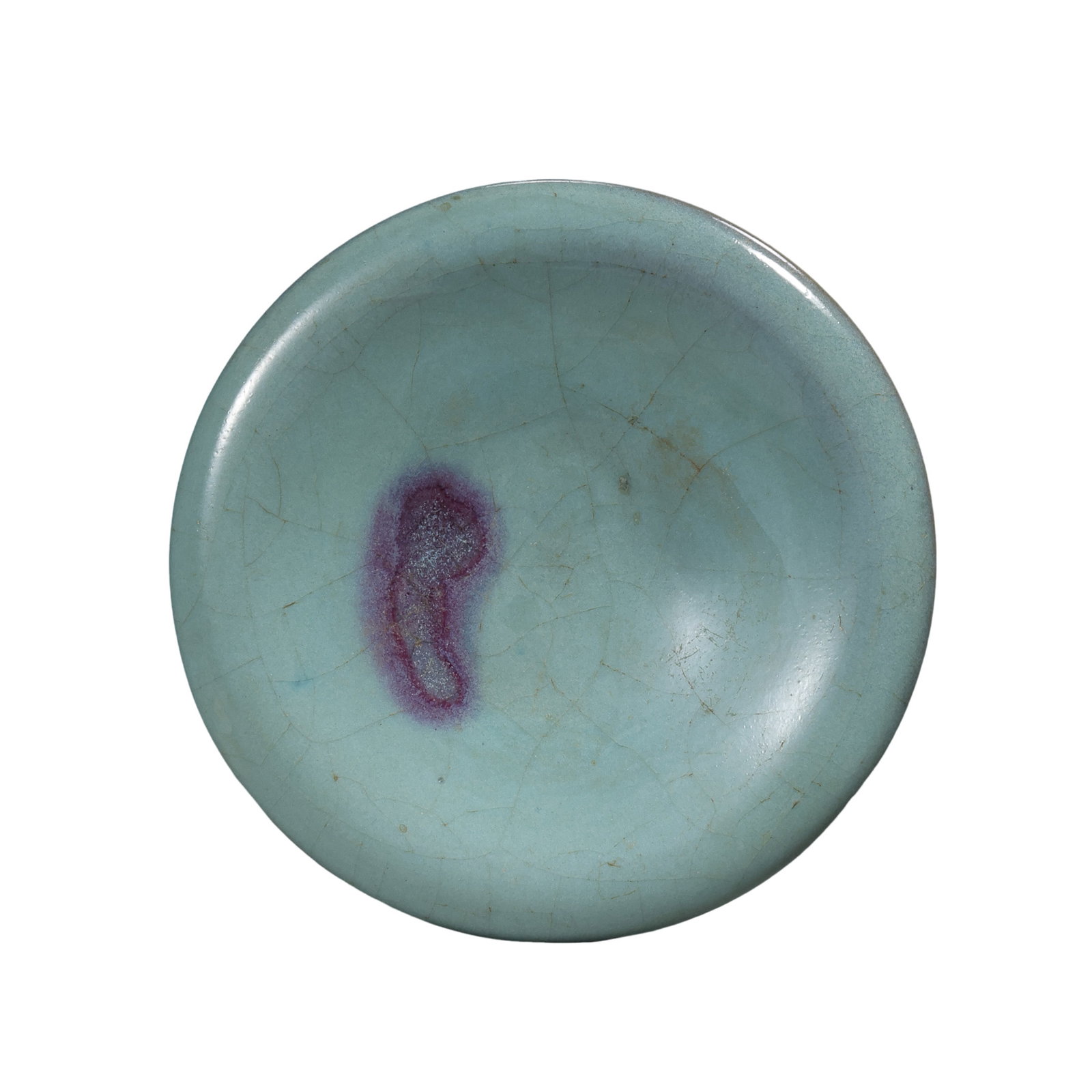Song Dynasty Jun Ware Sky-Blue Brush Washer with Purple Splash (1 of 7)