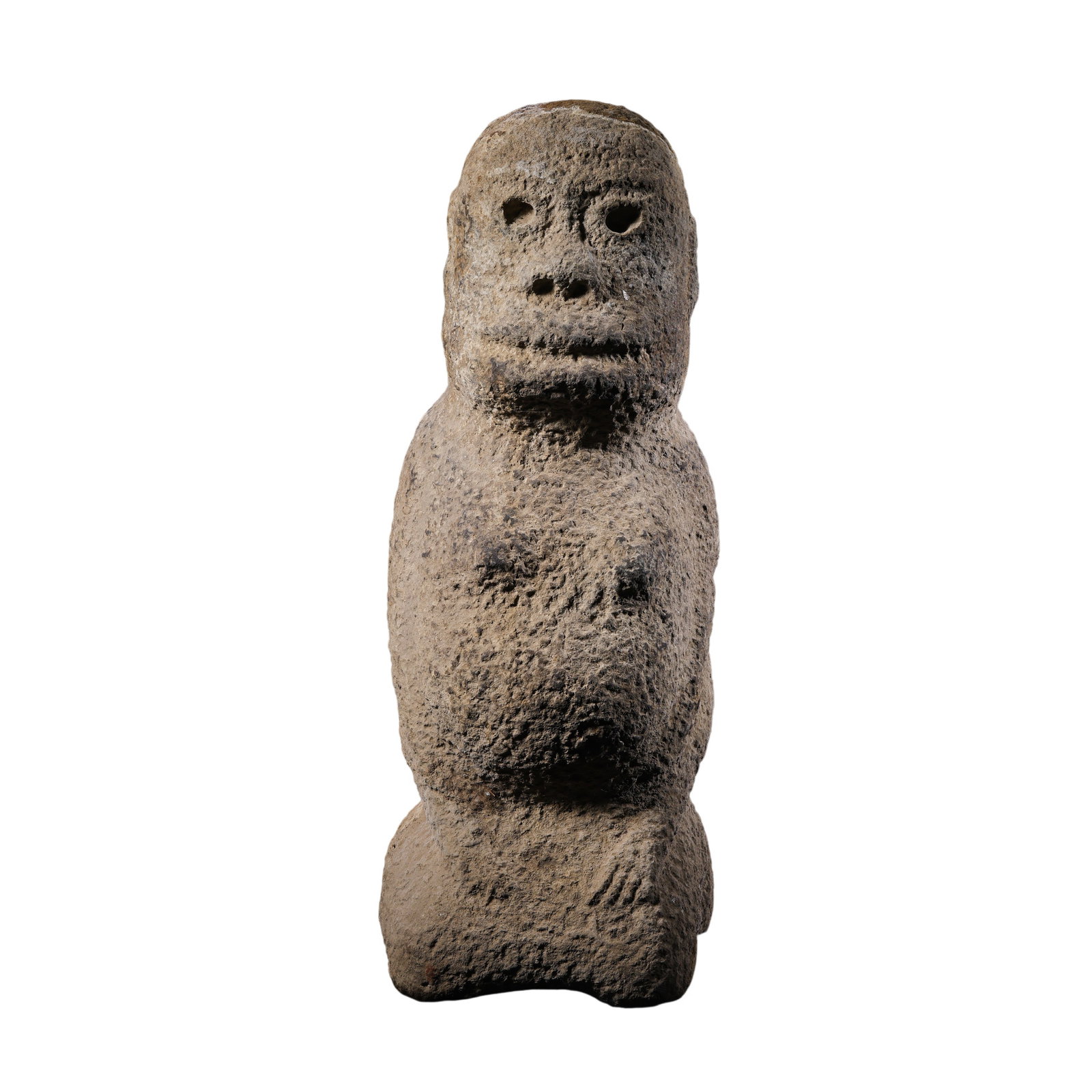 Neolithic Hongshan Culture Stone Human Figure, China (1 of 5)