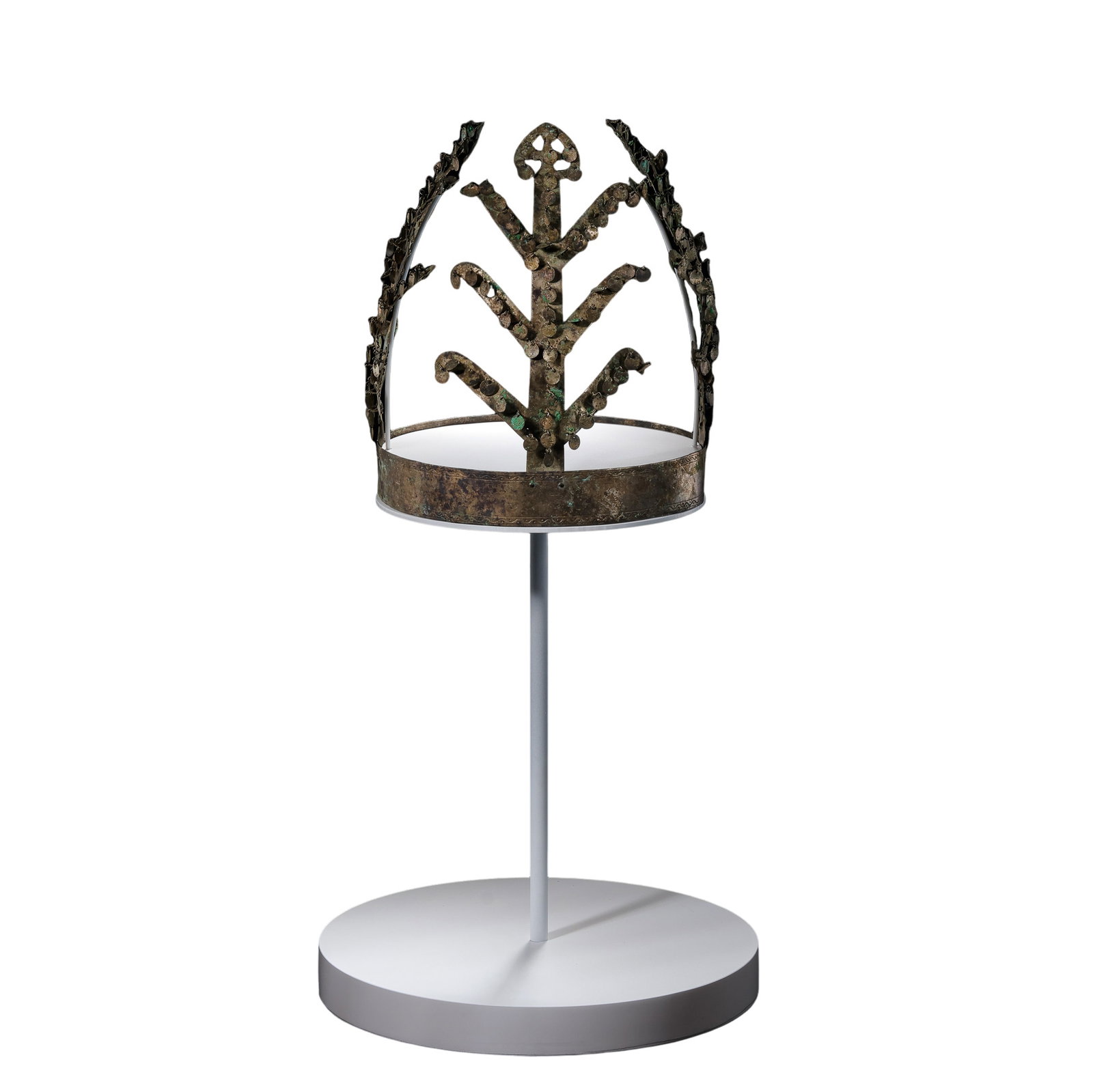 Korean Silla Period Silver Crown (1 of 14)