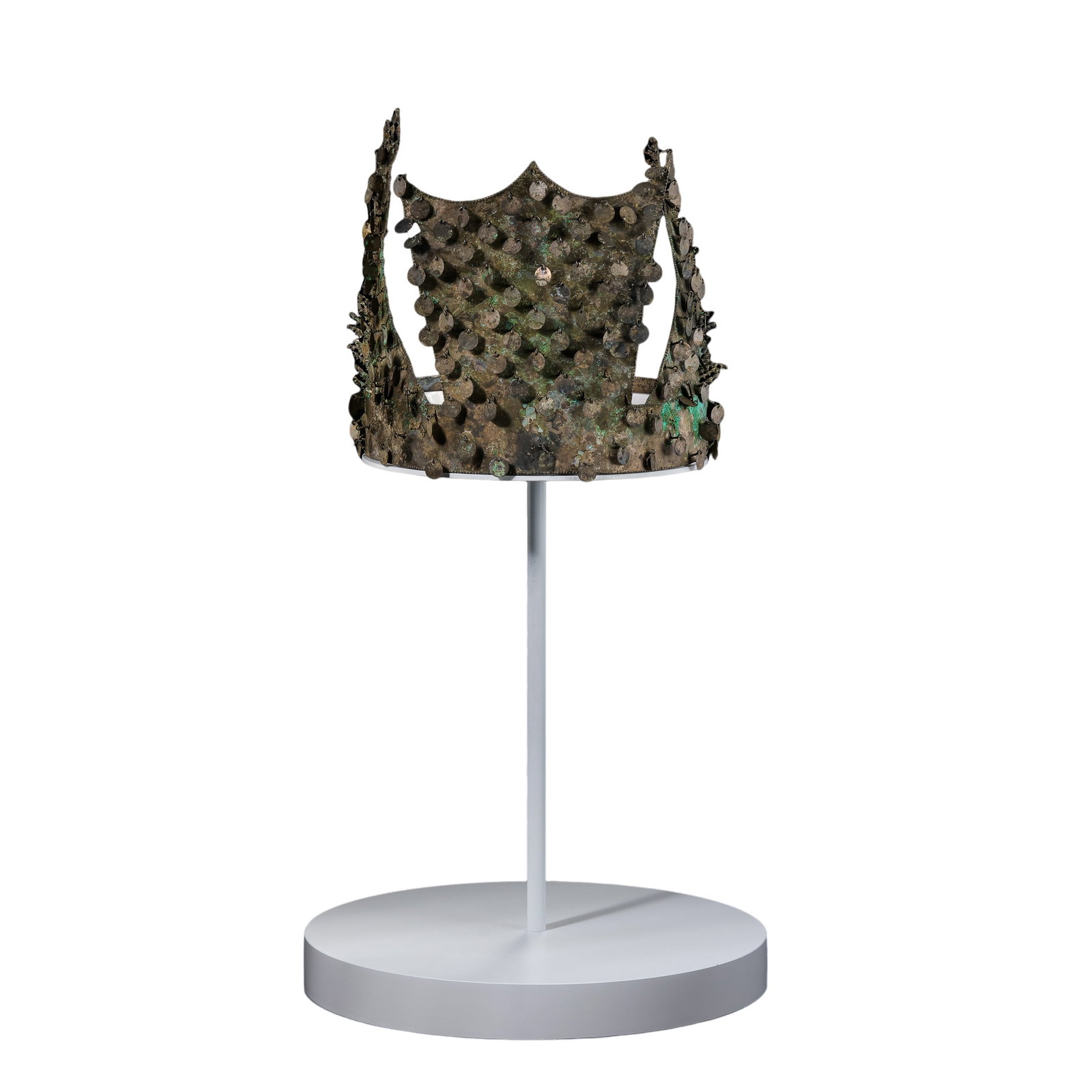 Korean Silla Period Silver Crown (1 of 15)