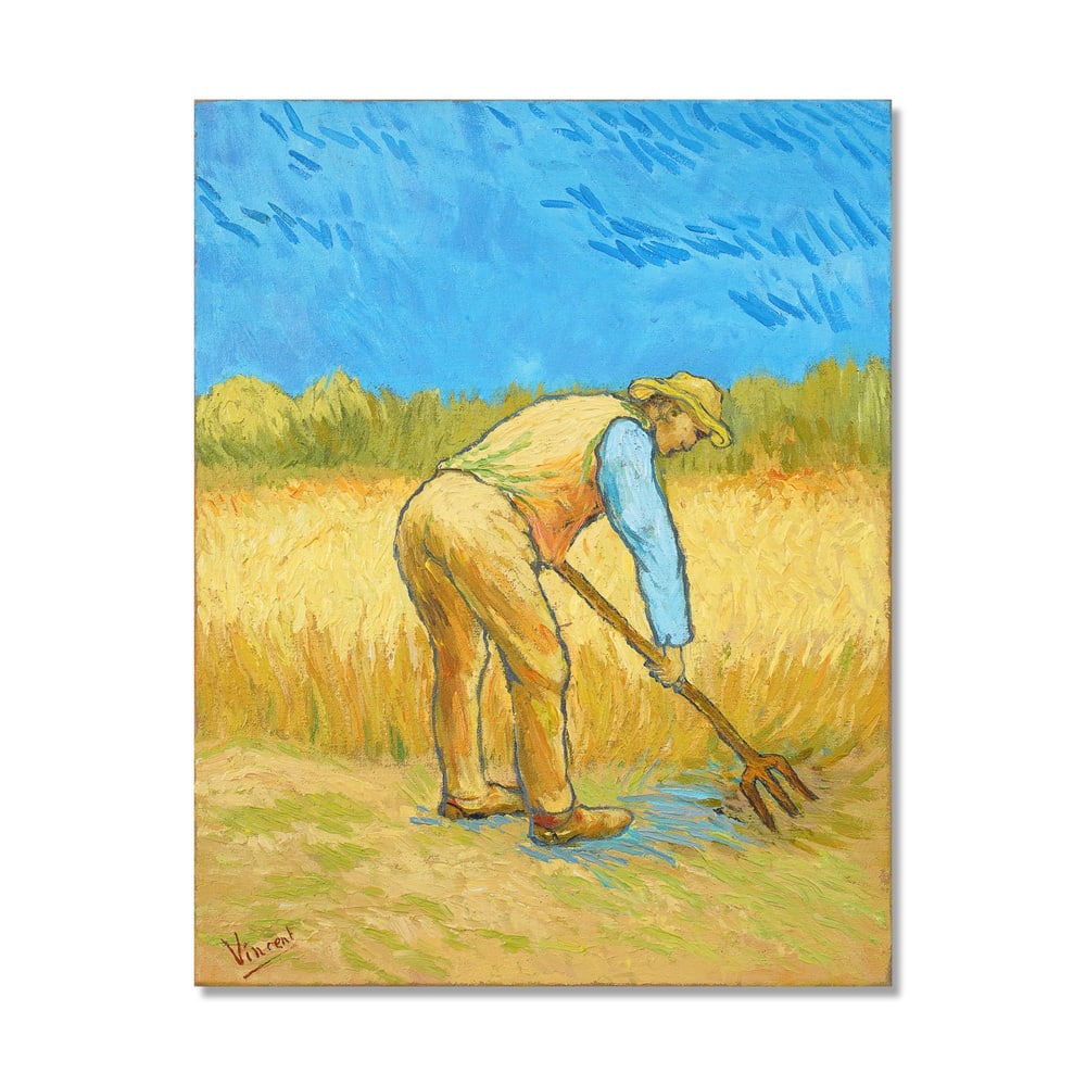 VINCENT VAN GOGH (1853-1890), ATTRIBUTED TO, OIL ON CANVAS: Signed (lower left) Image Dimensions: 27 1/2 x 21 5/8 in (70 x 55 cm) This painting comes with COA. Vincent van Gogh stands as one of the most influential figures in the history of modern art, whose b