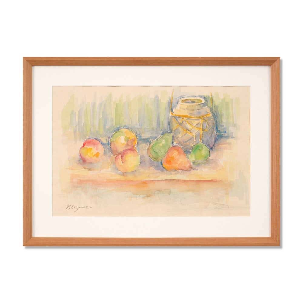 PAUL CÉZANNE (1839-1906), ATTRIBUTED TO, WATERCOLOR AND PENCIL ON PAPER (1 of 3)