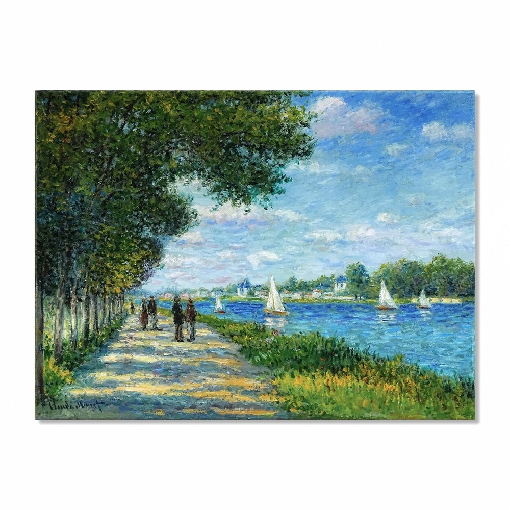 CLAUDE MONET (1840-1926), ATTRIBUTED TO, OIL ON CANVAS: Signed (lower left) Image Dimensions: 17 7/8 x 23 7/8 in (45.4 x 60.7 cm) This painting comes with COA. Claude Monet stands as the central figure of the Impressionist movement and one of the most infl