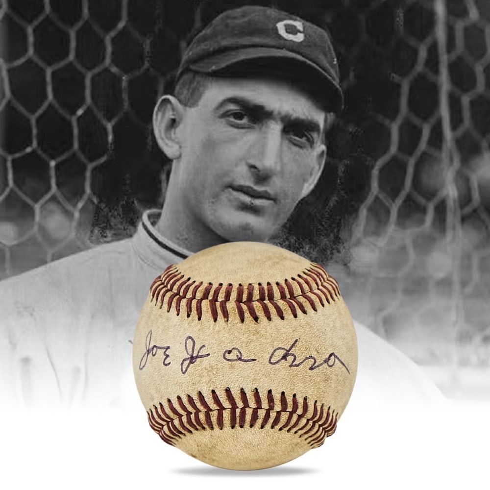 SHOELESS JOE JACKSON SIGNED BASEBALL (1 of 3)