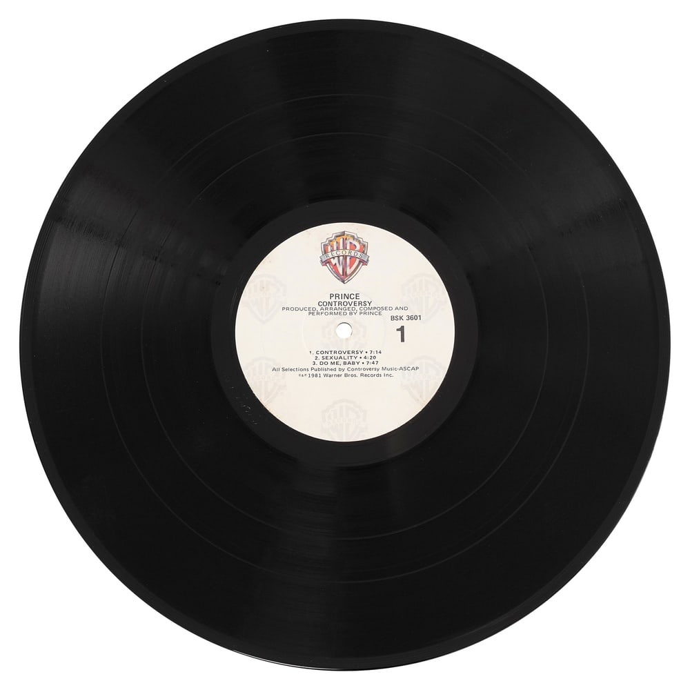 PRINCE SIGNED "CONTROVERSY" LP - 3