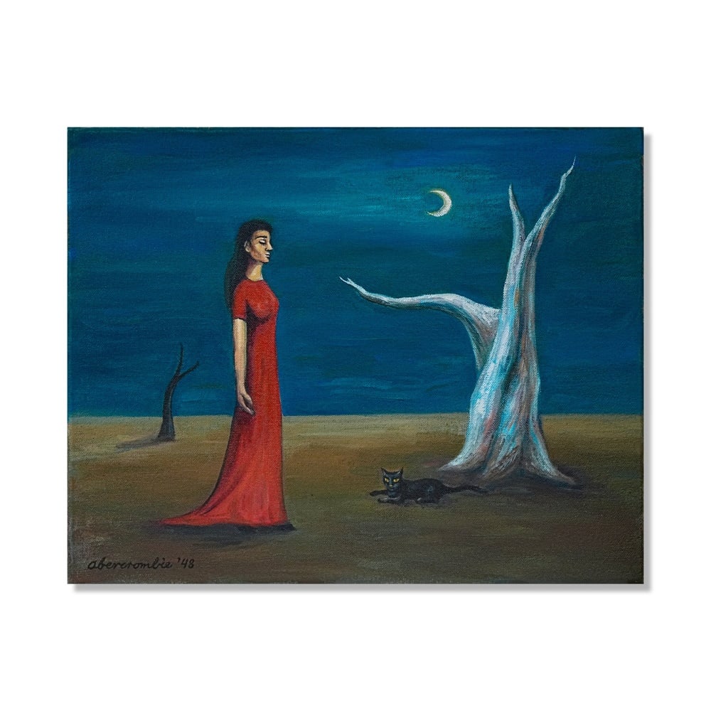 GERTRUDE ABERCROMBIE (1909-1977), ATTRIBUTED TO, OIL ON CANVAS (1 of 3)