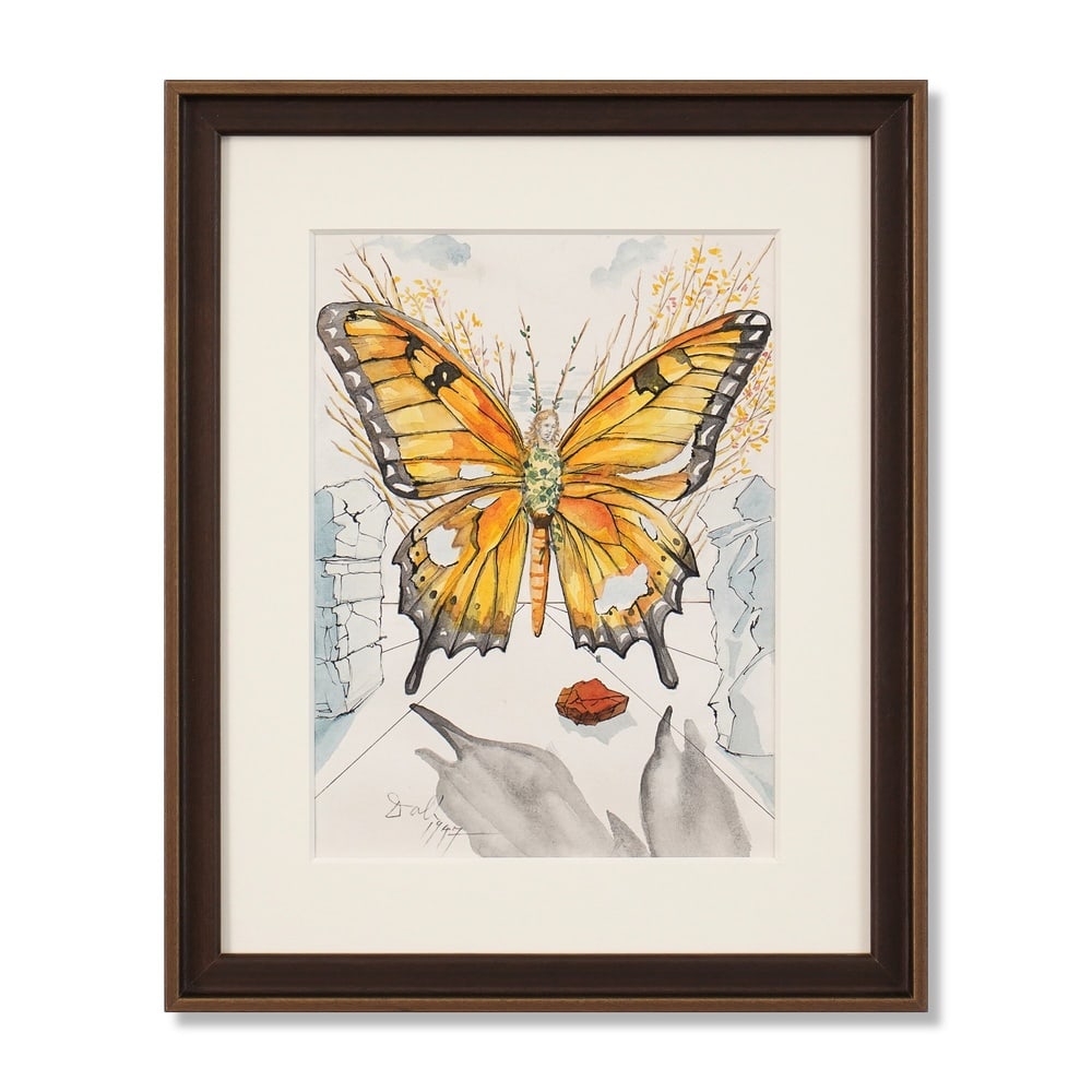 SALVADOR DALI (1904-1989), ATTRIBUTED TO, GOUACHE, WATERCOLOR, INDIA INK AND PENCIL ON PAPER (1 of 3)