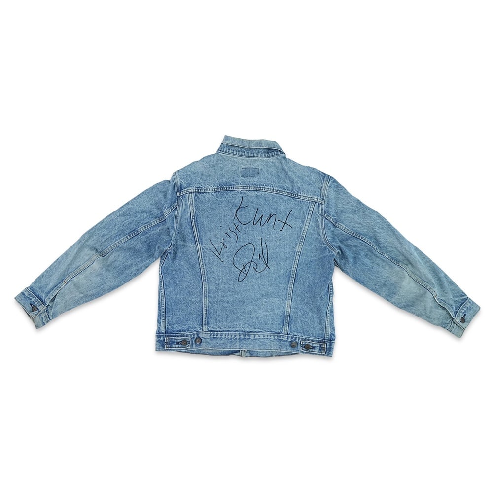 NIRVANA FULLY SIGNED LEVI'S TYPE III DENIM TRUCKER JACKET - 2
