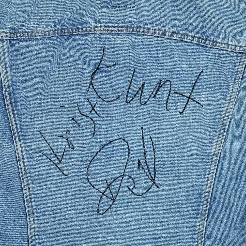 NIRVANA FULLY SIGNED LEVI'S TYPE III DENIM TRUCKER JACKET - 3