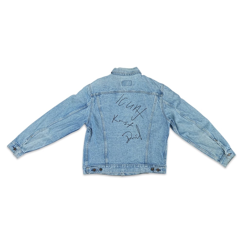 NIRVANA FULLY SIGNED LEVI'S TYPE III DENIM TRUCKER JACKET - 2