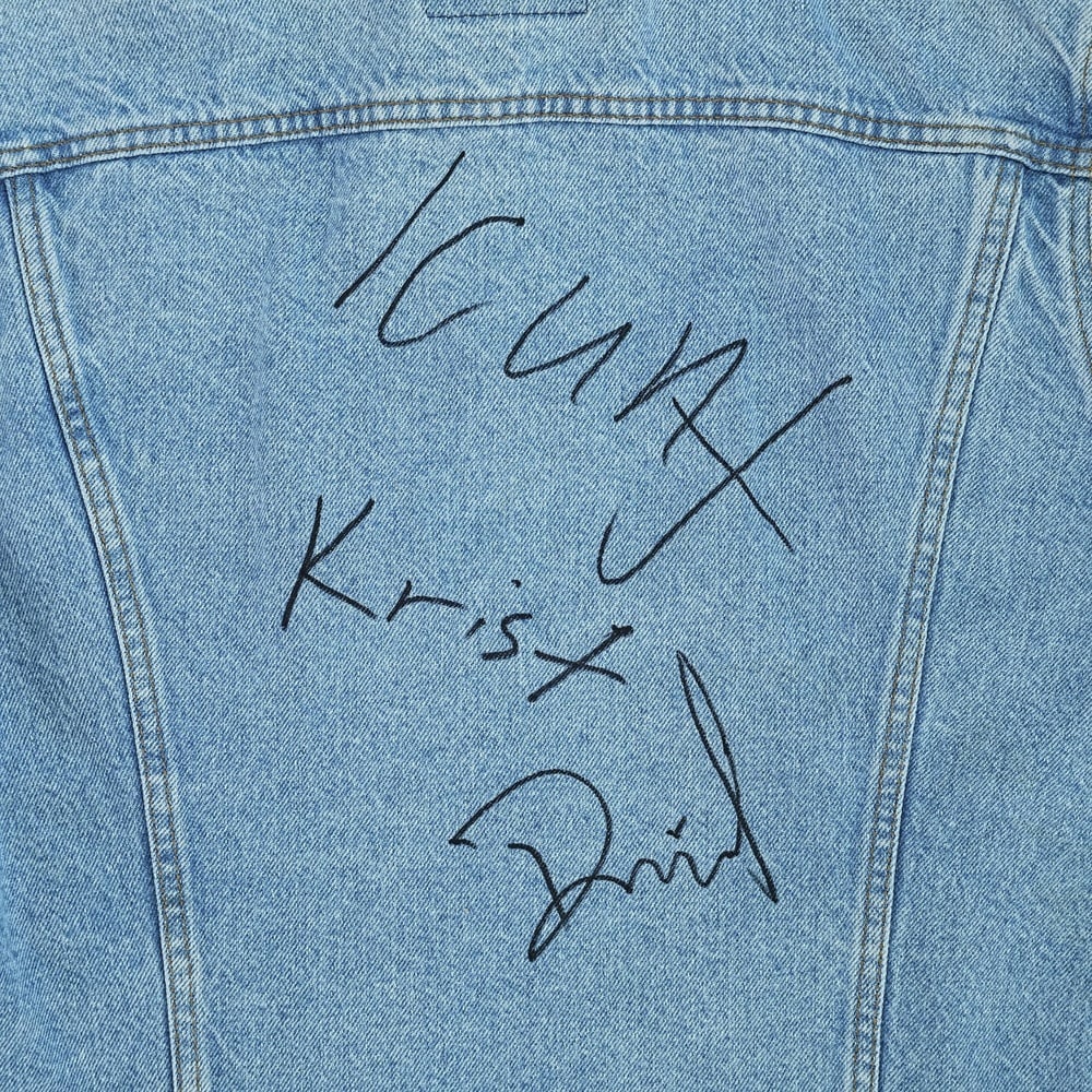 NIRVANA FULLY SIGNED LEVI'S TYPE III DENIM TRUCKER JACKET - 3