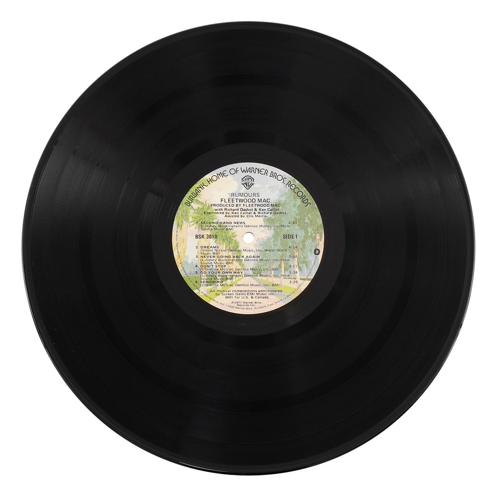 FLEETWOOD MAC FULLY SIGNED "RUMOURS" LP - 5