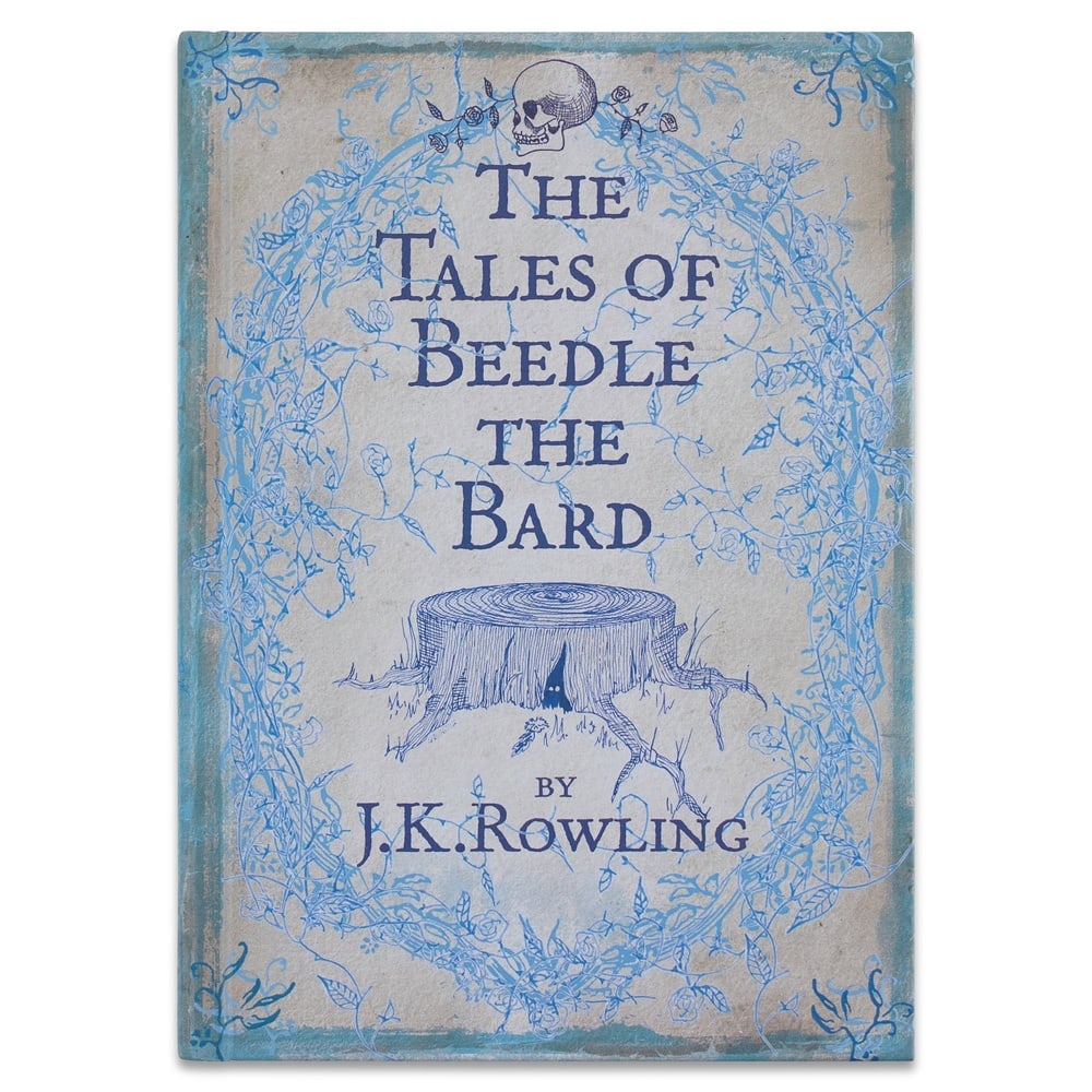 J. K. ROWLING SIGNED "THE TALES OF BEEDLE THE BARD" FIRST EDITION, FIRST PRINTING: 7 1/4 x 5 1/8 in (18.4 x 13 cm) Provenance and Authentication: According to the accompanying documentation provided by the consignor, the signatures have been examined with reference to multiple