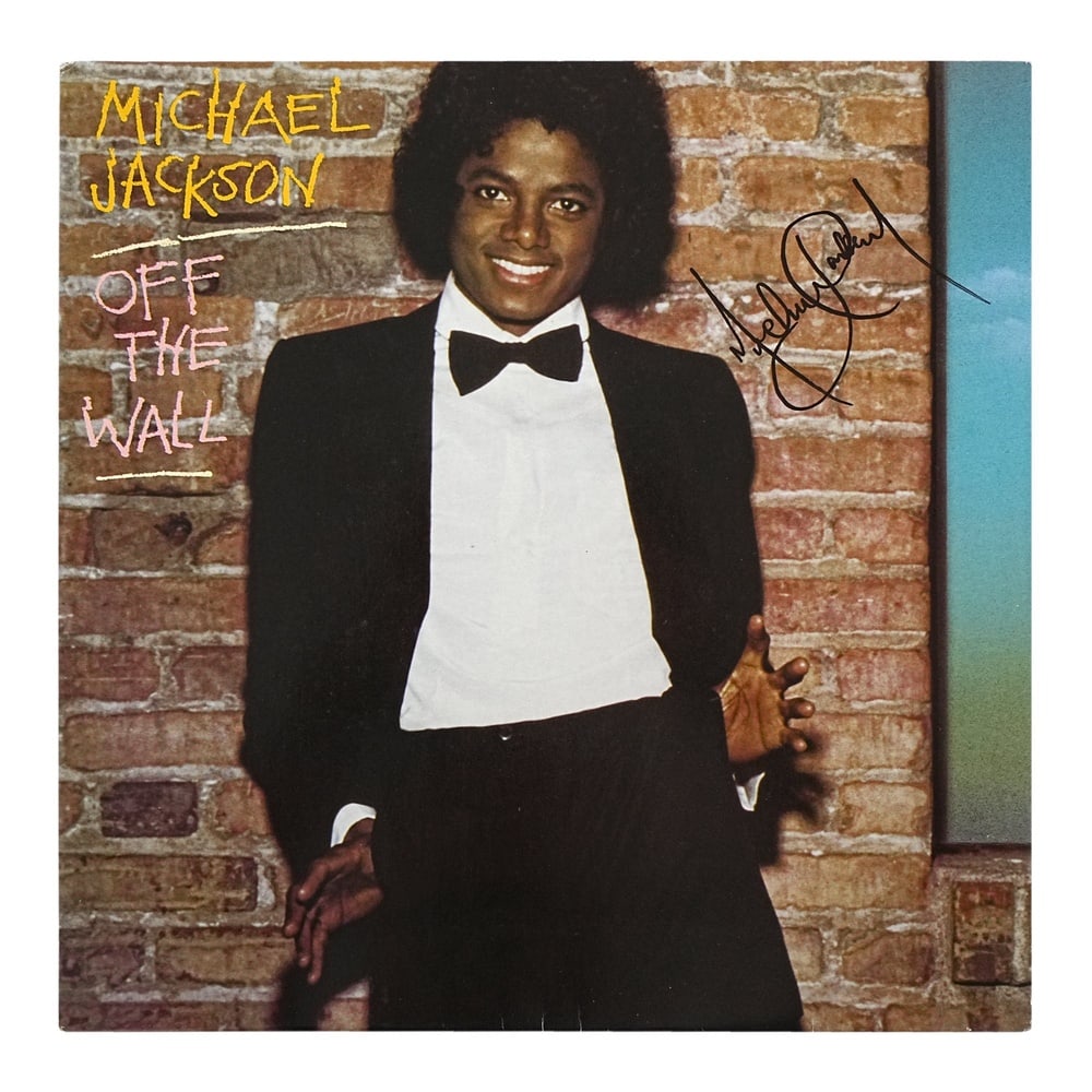 MICHAEL JACKSON SIGNED "OFF THE WALL" LP - 2