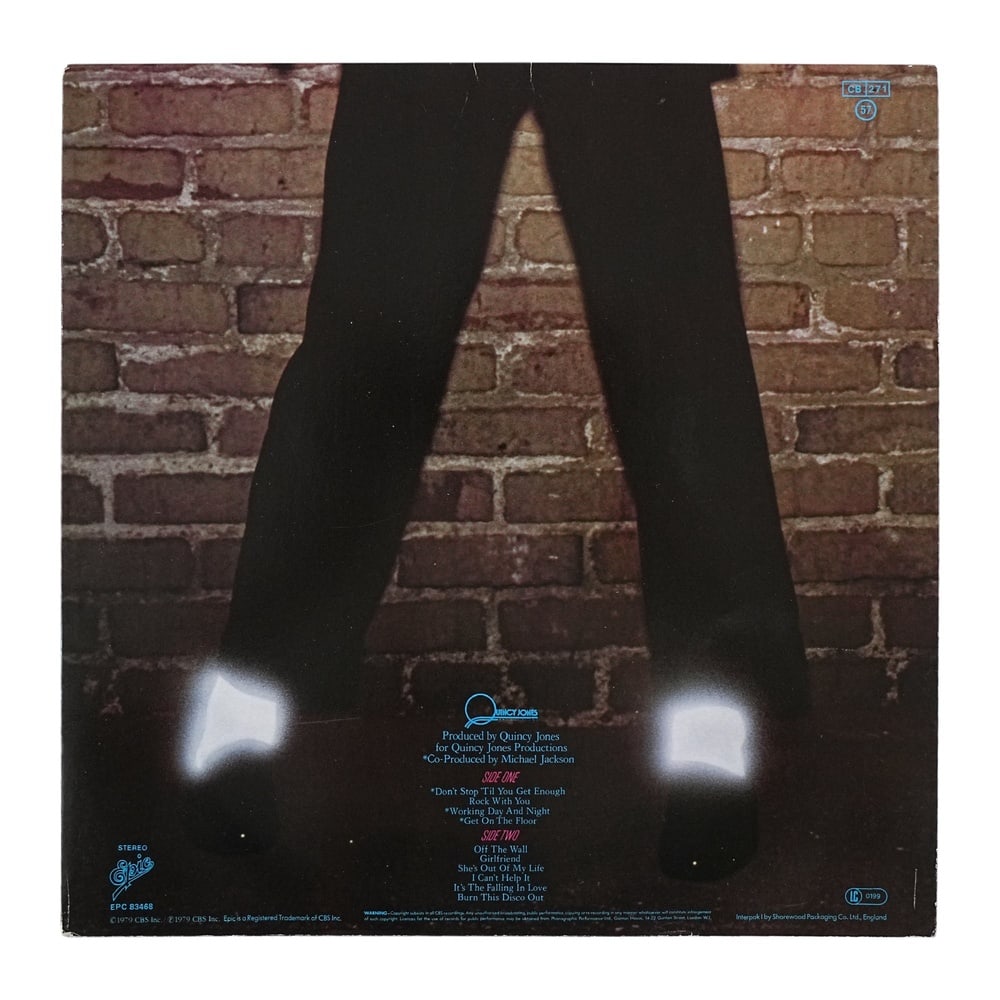 MICHAEL JACKSON SIGNED "OFF THE WALL" LP - 3