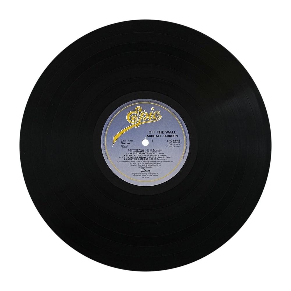MICHAEL JACKSON SIGNED "OFF THE WALL" LP - 6