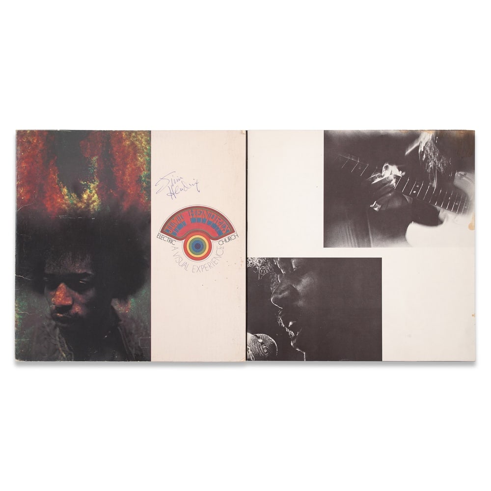 JIMI HENDRIX SIGNED "ELECTRIC CHURCH: A VISUAL EXPERIENCE" TOUR PROGRAM - 4