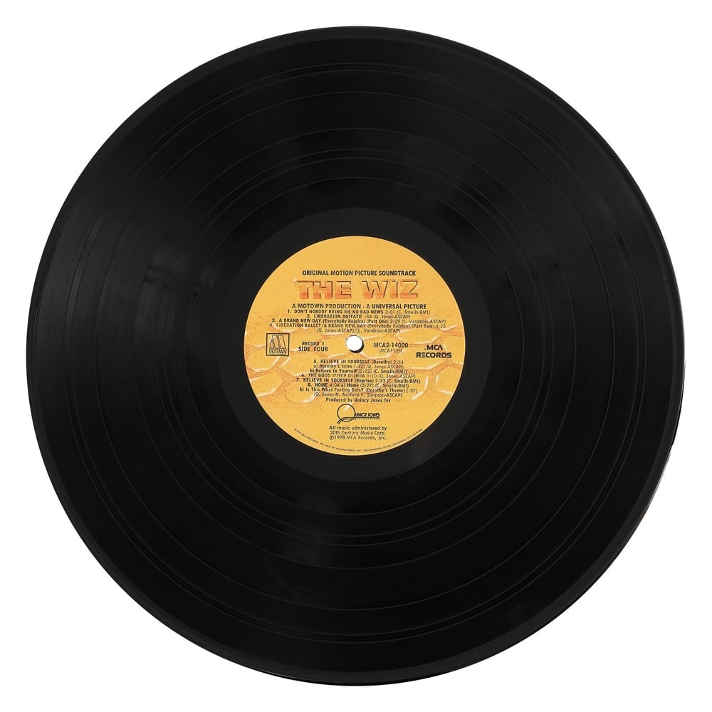 MICHAEL JACKSON SIGNED "THE WIZ" LP - 5